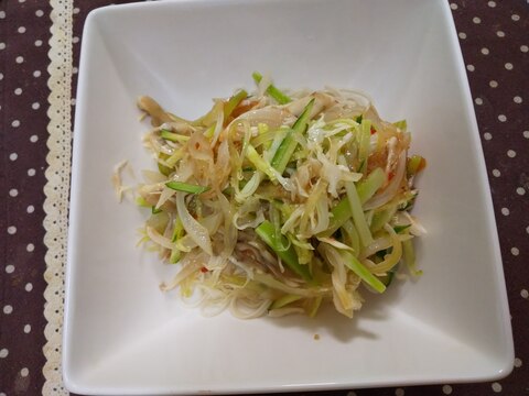 たっぷり野菜のトマトドレッシング和えそうめん